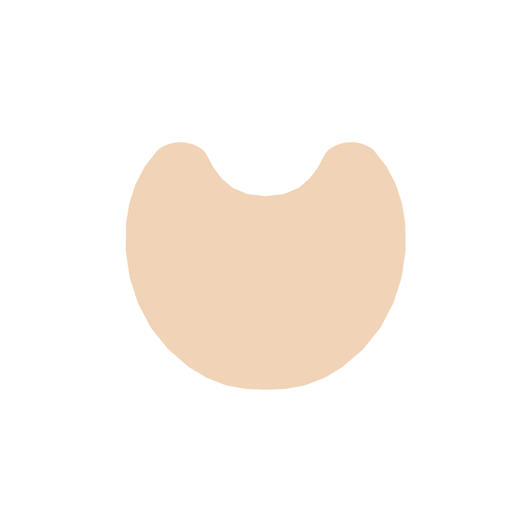 Poofy Crescent