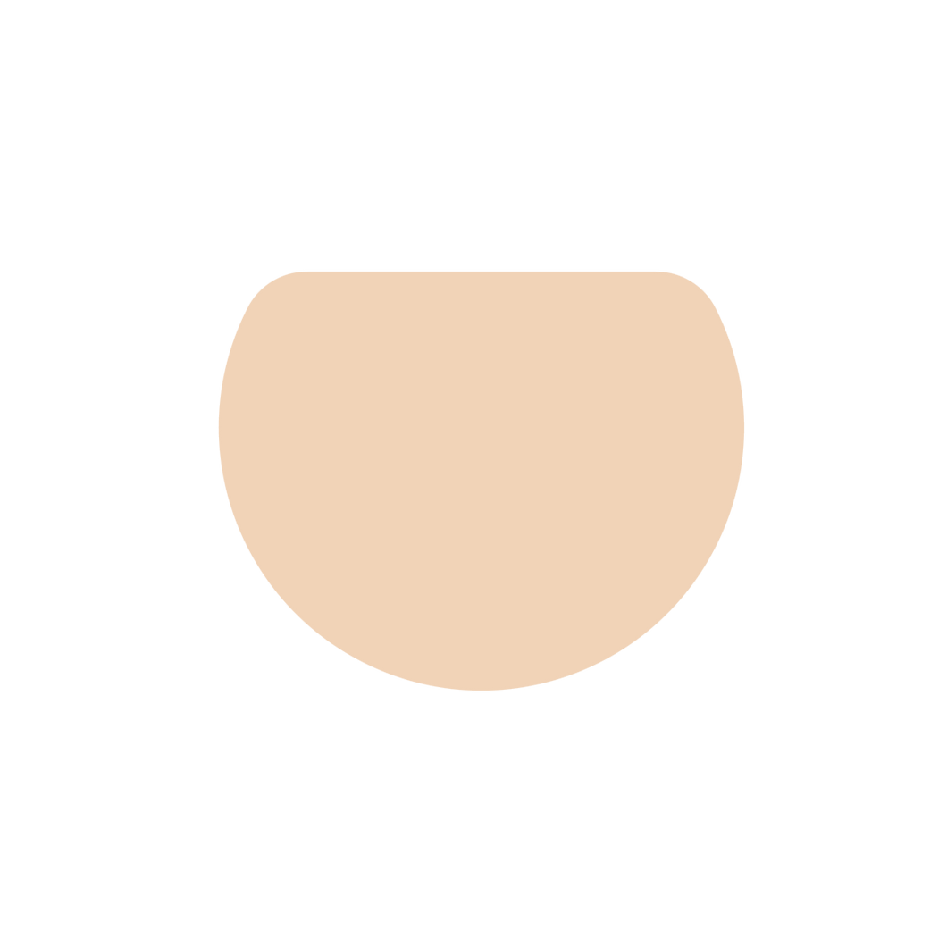 Poofy Semicircle