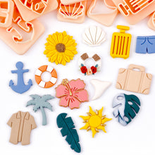 Load image into Gallery viewer, Banana Leaf Barrette STL (5 Sizes)
