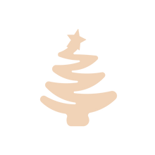 Load image into Gallery viewer, Swirly Christmas Tree
