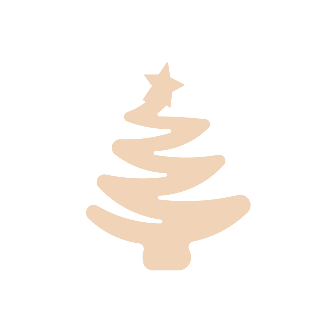 Swirly Christmas Tree