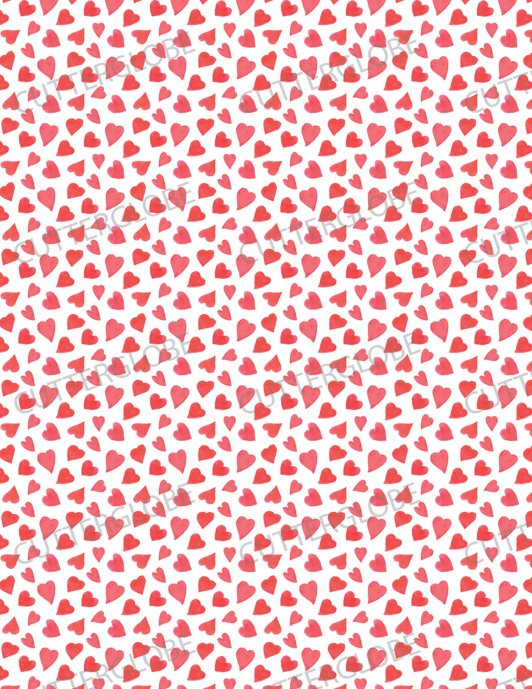 Valentines 009 Transfer (Hearts)