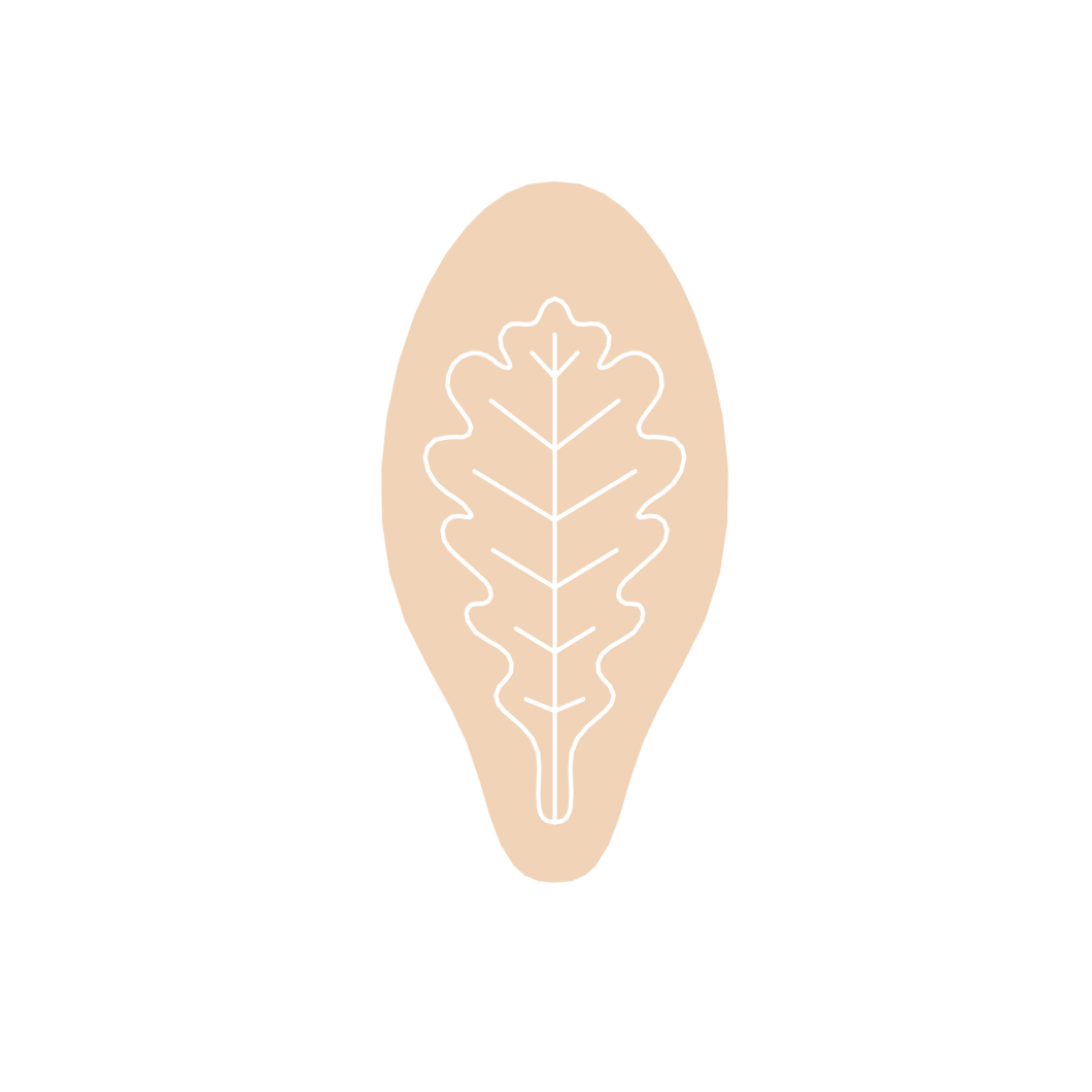 Wavy Leaf Long Drop