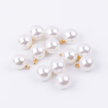 Load image into Gallery viewer, Circle Pearl Charm (10 pcs)
