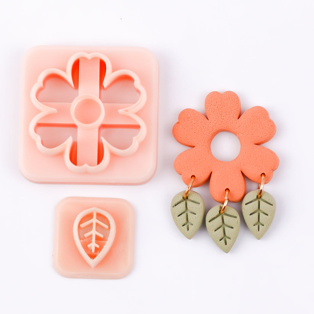 Flower Triple Leaf Set