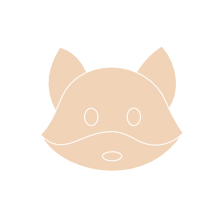 Load image into Gallery viewer, Fox Head (Micro)
