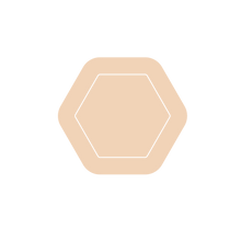 Load image into Gallery viewer, Hexagon Gap Hexagon Shelf
