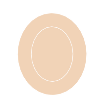 Load image into Gallery viewer, Oval B Frame Stud
