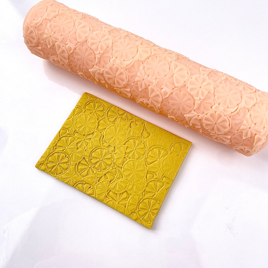 Overlapping Citrus Texture Roller