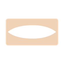 Load image into Gallery viewer, Pointy Oval Barrette
