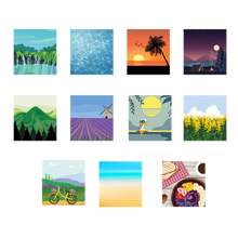 Load image into Gallery viewer, Summer Scene Transfers Bundle of 11
