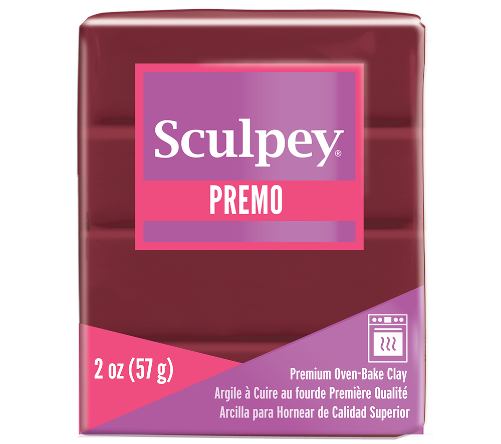 Sculpey Premo 57g - 5383 Alizarin Crimson Hue