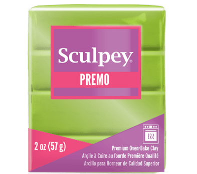 Sculpey Premo 57g - 5035 Bright Green Pearl
