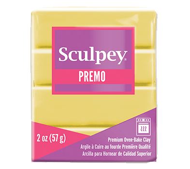 Sculpey Premo 57g - 5600 Fluorescent Yellow