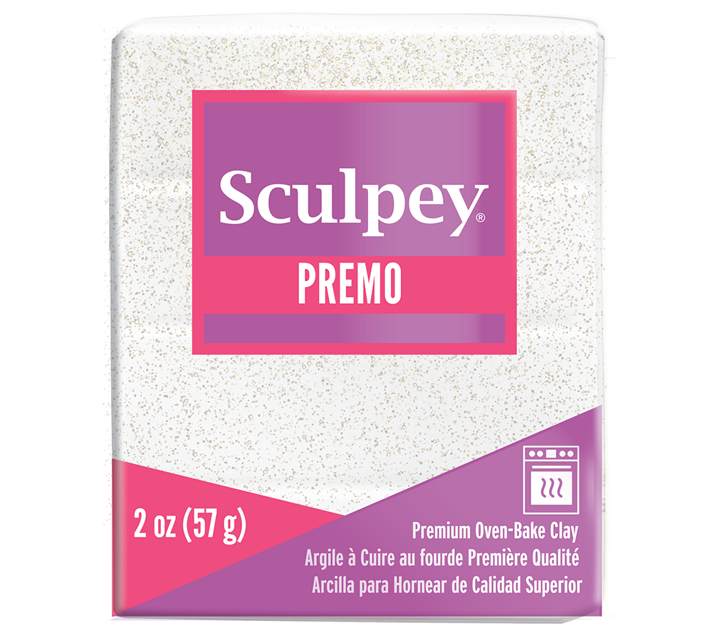 Sculpey Premo 57g - 5057 Frost White Glitter