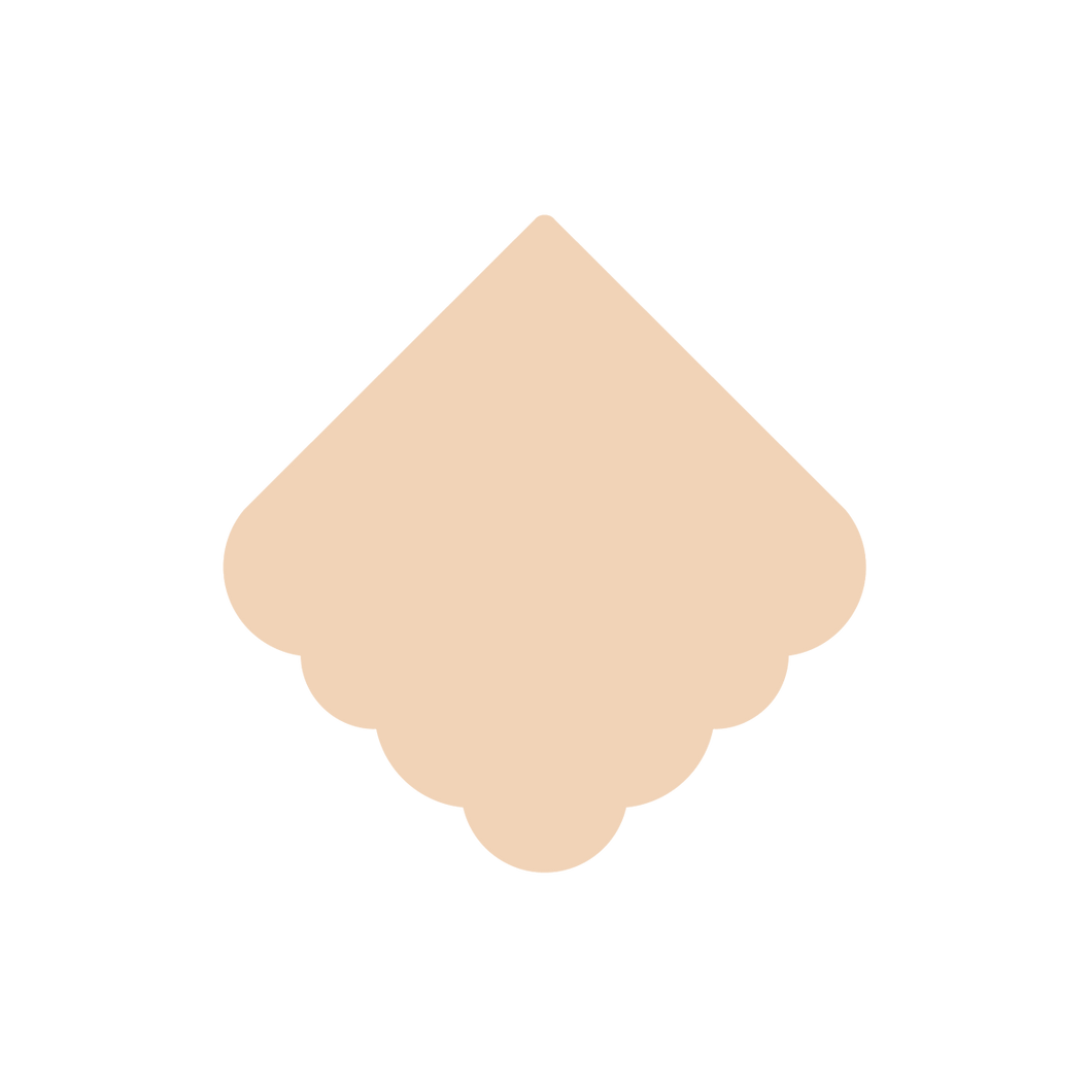 Scallop Diamond Bottom