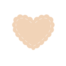 Load image into Gallery viewer, Scallop Heart Stitch
