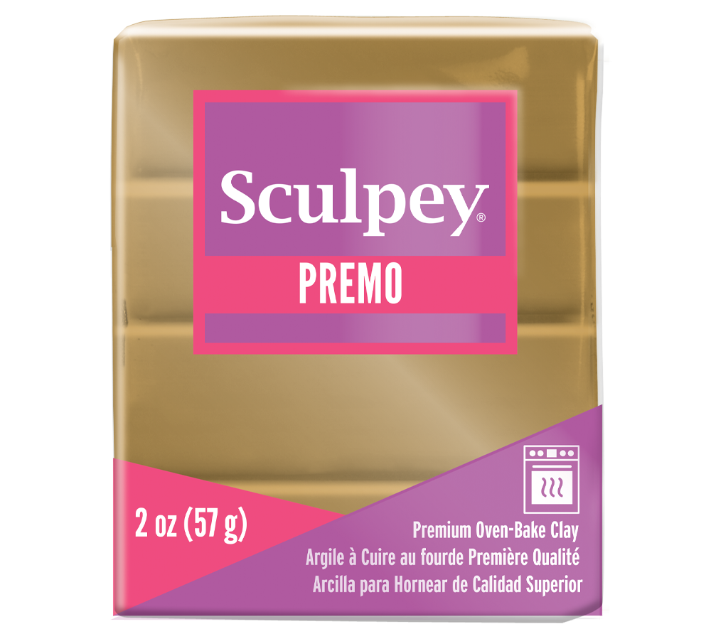 Sculpey Premo 57g - 5517 Antique Gold