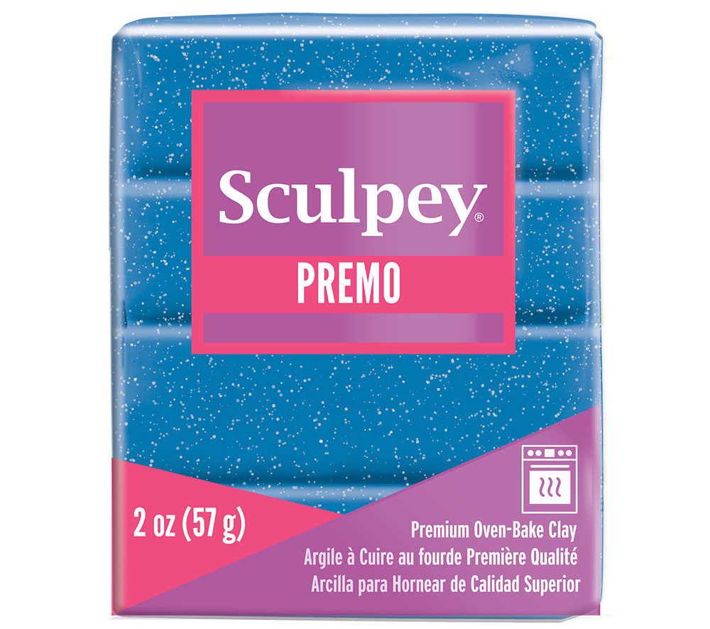 Sculpey Premo 57g - 5049 Blue Glitter