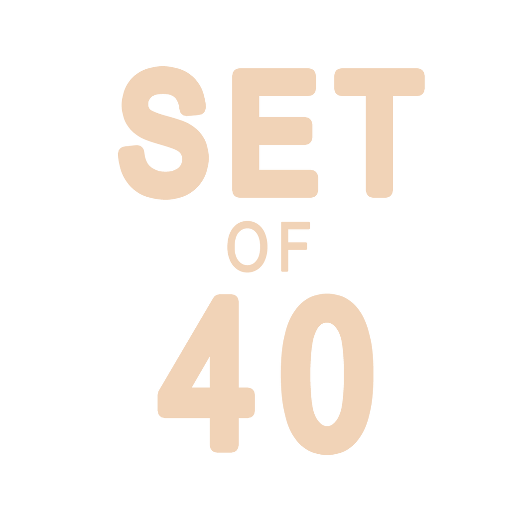 #1 Set of 40 (Micro)