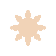 Load image into Gallery viewer, Snowflake A (Micro)
