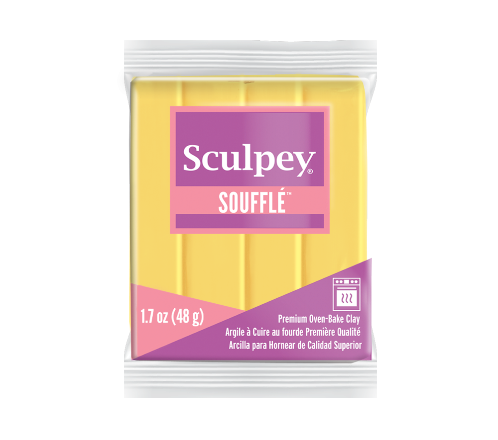 Sculpey Soufflé 48.2g - 6072 Canary