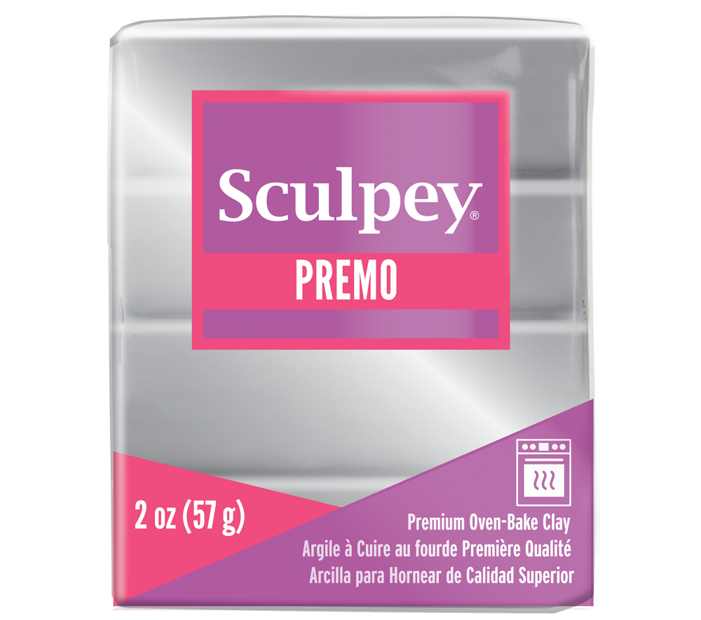 Sculpey Premo 57g - 5129 Silver