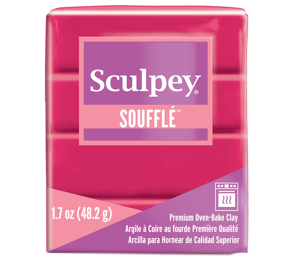 Sculpey Soufflé 48.2g - 6004 Raspberry