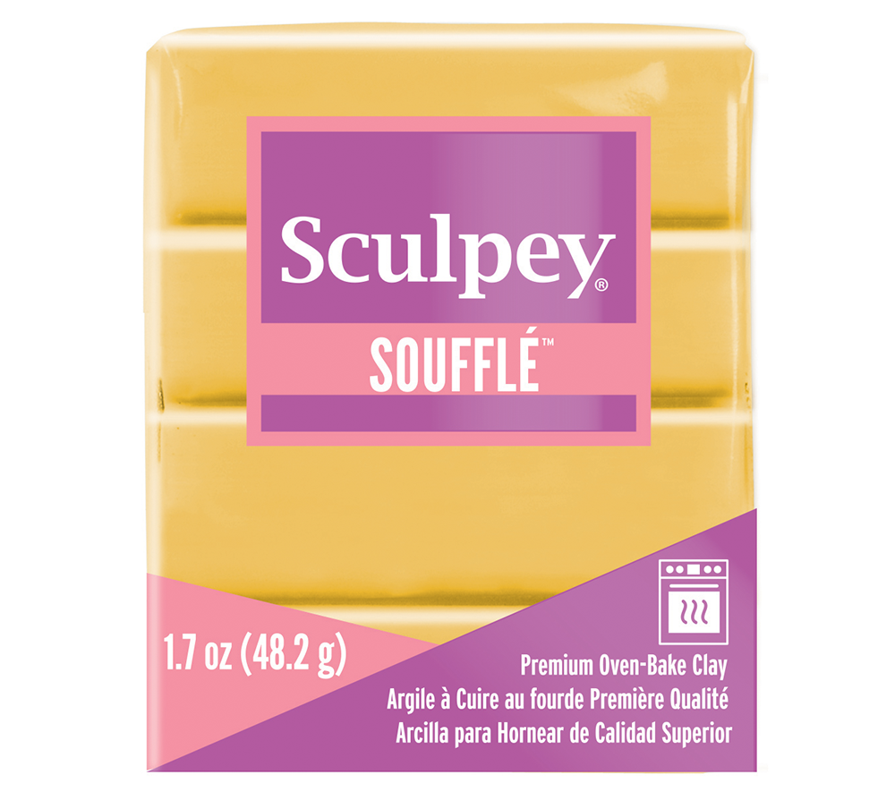 Sculpey Soufflé 48.2g - 6521 Yellow Ochre